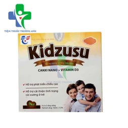 Kidzusu Syntech - Bổ sung canxi, vitamin D3 cho cơ thể