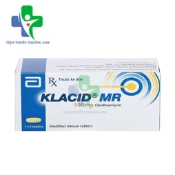 Klacid 250mg - Thuốc kháng sinh trị bệnh hiệu quả 