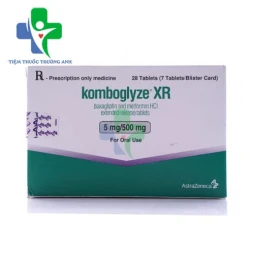 Komboglyze XR AstraZeneca - Thuốc điều trị đái tháo đường type 2