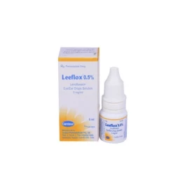 Leeflox 0.5 - Thuốc nhỏ mắt điều trị nhiễm khuẩn hiệu quả (10 hộp)