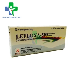 Lefloxa-500 Aurochem - Thuốc điều trị nhiễm khuẩn