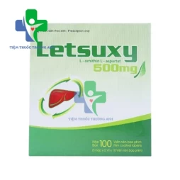 Letsuxy 500mg - Hỗ trợ điều trị bệnh lý về gan hiệu quả 