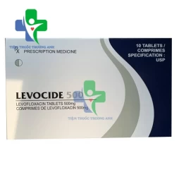 LEVOCIDE 500 - Thuốc điều trị nhiễm khuẩn hiệu quả của Cadila