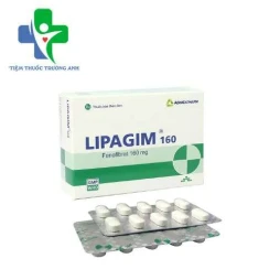 Lipagim 160 Agimexpharm - Điều trị tăng lipid máu