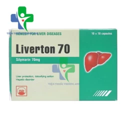 Liverton 70 - Thuốc điều trị suy chức năng gan hiệu quả