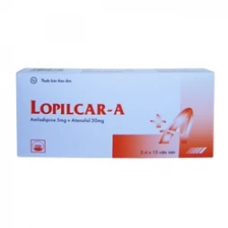 LOPILCAR - A - Thuốc điều trị bệnh tăng huyết áp của Pymepharco hiệu quả