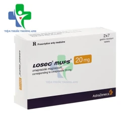 Losec Mups 20mg AstraZeneca - Thuốc điều trị loét dạ dày, tá tràng