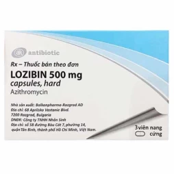 Lozibin 500mg Balkanpharma - Thuốc điều trị viêm đường hô hấp