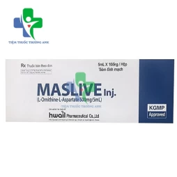 Maslive Inj.500mg/5ml - Thuốc điều trị viêm gan, xơ gan hiệu quả của Hàn Quốc