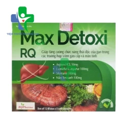 Thực phẩm bảo vệ sức khỏe MAX DETOXI RQ