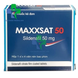 Maxxsat 50 - Thuốc điều trị rối loạn cương dương của Ấn Độ