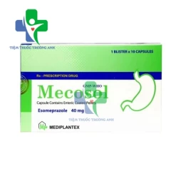 Mecosol 40mg - Thuốc điều trị viêm loét dạ dày, tá tràng hiệu quả