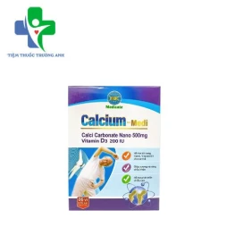 Medi-Calcium - Hỗ trợ các tình trạng rối loạn cấu tạo xương