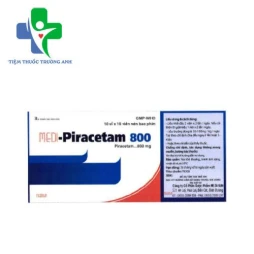 Medi-Piracetam 800 Medisun - Điều trị triệu chứng chóng mặt