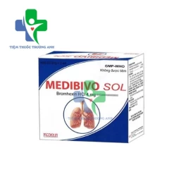 Medibivo sol Medisun - Tiêu các chất nhầy tồn tại trong hô hấp