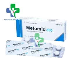 Mefomid 850 Bidiphar - Ðiều trị bệnh đái tháo đường