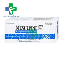 Mesulpine 20mg - Thuốc điều trị viêm thực quản, viêm loét dạ dày của Hàn Quốc