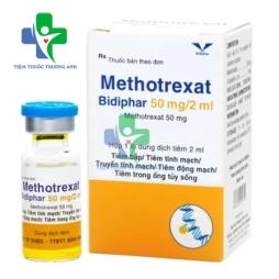 Methotrexat Bidiphar 50mg/2ml - Điều trị các trường hợp ung thư