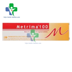 Metrima 100 F.T Pharma - Viên đặt âm đạo điều trị nhiễm nấm Candida