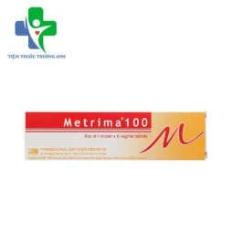 Metrima 100 F.T Pharma - Viên đặt âm đạo điều trị nhiễm nấm Candida