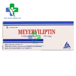 Meyerviliptin 50mg - Thuốc điều trị đái tháo đường hiệu quả