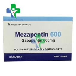 Mezapentin 600 Hataphar - Điều trị các cơn động kinh cục bộ