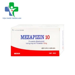 Mezapizin 10 Medisun - Điều trị rối loạn trí nhớ, thiếu tập trung