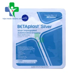 Miếng Dán Băng Vết Thương Betaplast Silver - Ngăn ngừa nhiễm khuẩn
