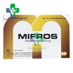 Mifros Penicilamin 300 mg - Thuốc điều trị viêm khớp dạng thấp hiệu quả