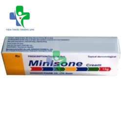 Minisone 15g - Thuốc điều trị viêm da hiệu quả của Hàn Quốc