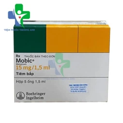 Mobic 15mg/1,5ml Boehringer Ingelheim (tiêm) - Điều trị ngắn hạn các cơn đau do viêm
