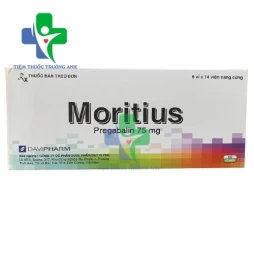 Moritius 75mg Davipharm - Thuốc điều trị đau dây thần kinh