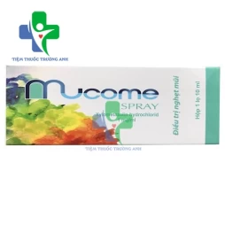 Mucome spray CPC1 Hà Nội - Thuốc giảm tạm thời tình trạng nghẹt mũi (10 hộp)