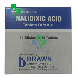 NALIDIXIC ACID - Thuốc điều trị nhiễm khuẩn đường tiểu của Ấn Độ