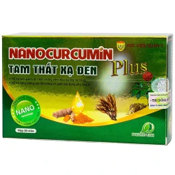 Nano Curcumin Tam Thất Xạ Đen 30 Viên