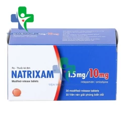 Natrixam 1.5mg/10mg - Điều trị bệnh huyết áp cao hiệu quả