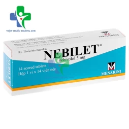 Nebilet 5mg Menarini - Thuốc điều trị cao huyết áp