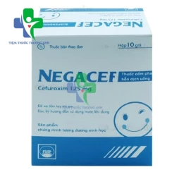 NEGACEF 125 - Thuốc điều trị nhiễm khuẩn ở mức độ nhẹ hiệu quả