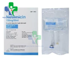 Netilmicin 150 mg/50ml Amvipharm - Thuốc trị nhiễm khuẩn hiệu quả