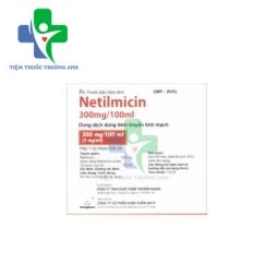 Netilmicin 300mg/100ml Amvipharm - Thuốc trị nhiễm khuẩn hiệu quả