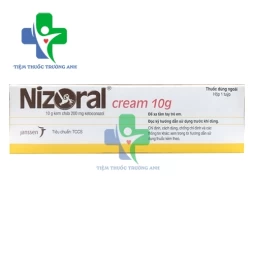 Nizoral Cool Cream 5g - Kem trị nấm da và viêm da bã nhờn