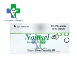 Noinsel 10mg - Điều trị các dạng mụn trứng cá nặng hiệu quả 