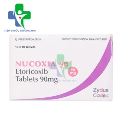 Nucoxia 90 Zydus Cadila - Thuốc giảm triệu chứng của viêm khớp dạng thấp