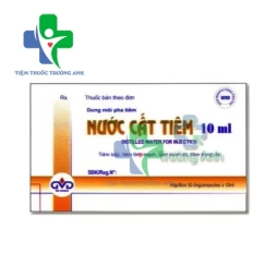 Nước cất tiêm 10ml MD Pharco