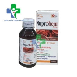 Nuprohem siro -  Bổ sung vitamin và khoáng chất hiệu quả cho trẻ
