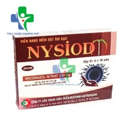 Nysiod-M Mebiphar - Thuốc điều trị viêm âm đạo hiệu quả