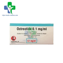 Octreotide 0,1mg/ml Bioindustria - Thuốc điều trị tiêu chảy nặng