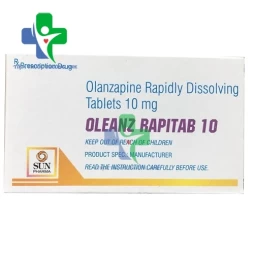 Oleanzrapitab 10mg - Thuốc điều trị tâm thần hiệu quả của Ấn Độ