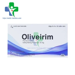 Oliveirim 10mg Davipharm - Thuốc điều trị triệu chứng rối loạn tiền đình