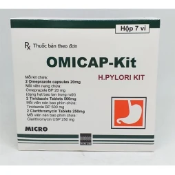 OMICAP - Kit - Thuốc điều trị viêm dạ dày mãn tính hiệu quả